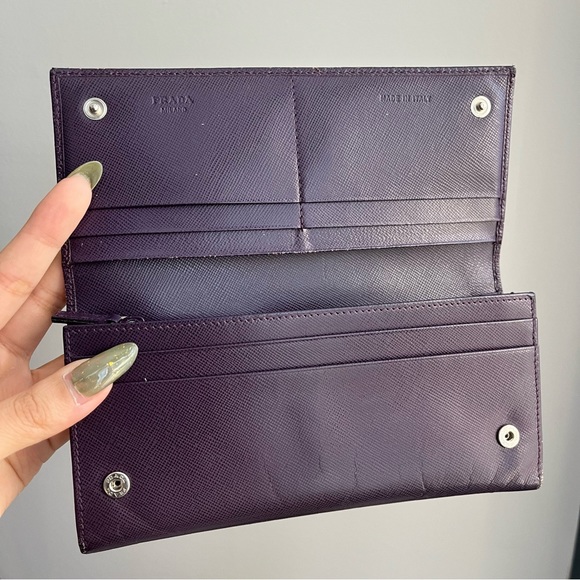 Prada Tessuto Wallet in Violet - Picture 3 of 3